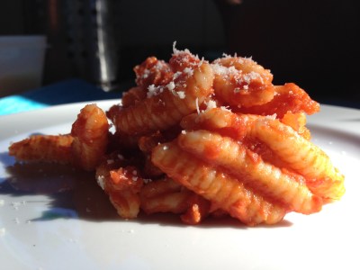 malloreddus alla salsiccia