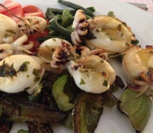 Seppie grigliate al forno